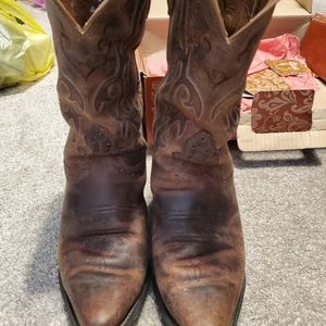 Ladies Justin Tan Puma Cowboy boots